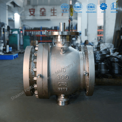 2» -» χυτή Trunnion 48 σφαιρών βαλβίδων κατασκευή μίσχων απόδειξης χτυπήματος πυρκαγιάς ασφαλής έξω