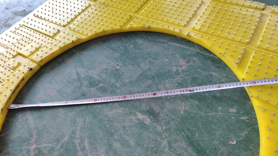 ZP175 ZP375 Anti Skid Mat 30mm πλαστικό μη ολισθητικό στρώμα για γεωτρήσεις περιστρεφόμενο τραπέζι