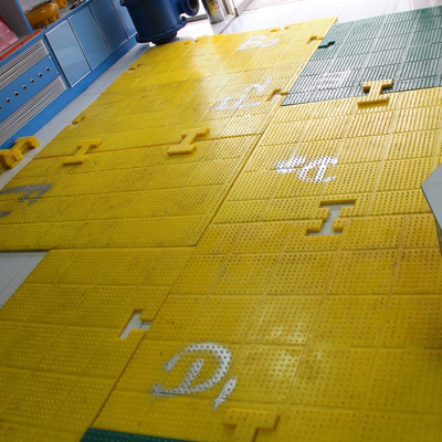 Υλικό PU Anti Skid Mat 30mm ZP375 για τρυπαντήριο περιστρεφόμενο τραπέζι