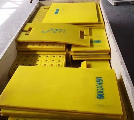 Κόκκινο αντιτριβικό στρώμα τύπου ZP Rotary Atble 30mm πλαστικό μη ολισθητικό στρώμα για γεωτριβή