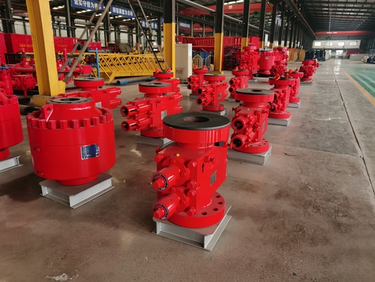Εγχειρίδιο Δύο Ram BOP πίεση 5000PSI 7-1/16 "Προστασία από εκρήξεις πετρελαϊκών πετρελαίων