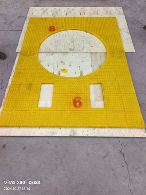 2200X1800 MM Γυριστικό τραπέζι Αντιστροφή υλικό PU Κίτρινο χρώμα με ατσάλινα καρφιά