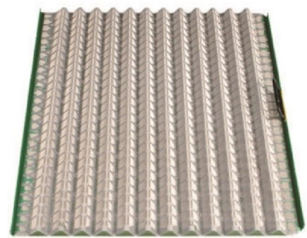 Πυραμιδική οθόνη τύπου κύματος  FLC500 πετρελαϊκό πεδίο γεωτρήσεις Shaker Screen Mesh