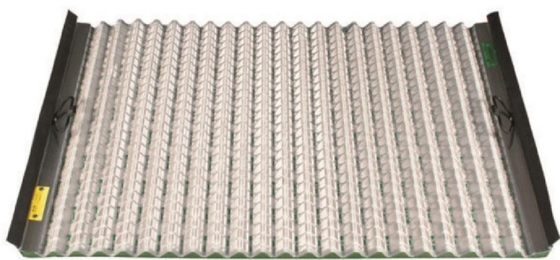 Πυραμιδική οθόνη τύπου κύματος  FLC500 πετρελαϊκό πεδίο γεωτρήσεις Shaker Screen Mesh