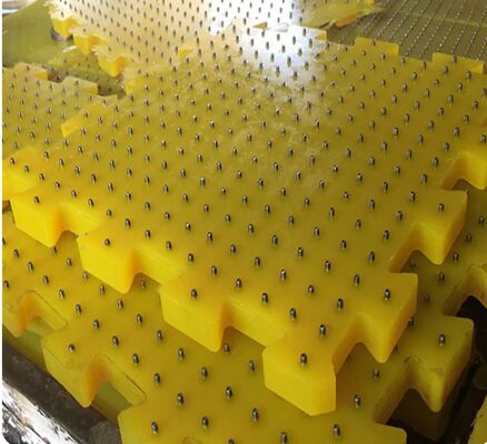 Αντιολισθητικό Χαλάκι Περιστροφικού Τραπεζιού από Πολυουρεθάνη Αντοχή σε εφελκυσμό 45Mpa ISO 9001 Κατάλληλο για Περιβάλλοντα Πλατφόρμας Γεωτρύπανου