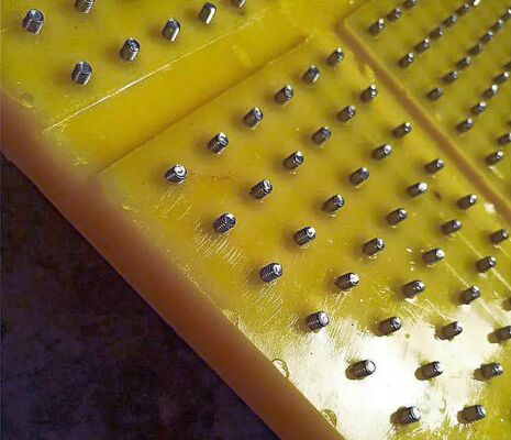 Περιστροφικό τραπέζι αντιολισθητικό υλικό PU Αντοχή εφελκυσμού 45 Mpa σε πλατφόρμα διάτρησης